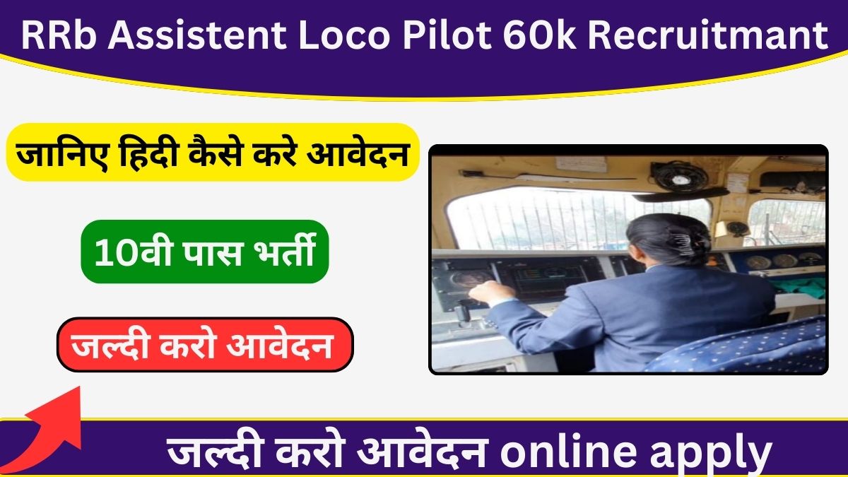 RRb Assistent Loco Pilot 60k Recruitmant